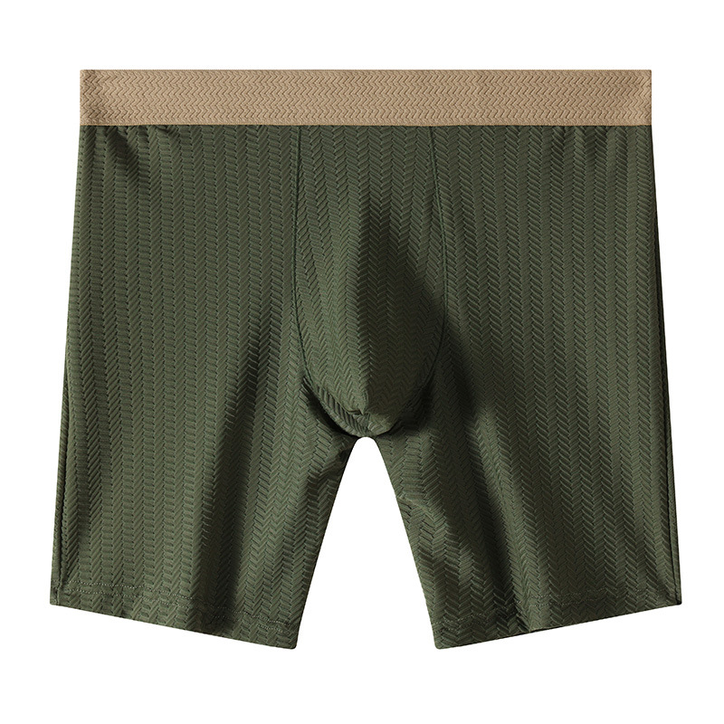 Mens Boxer Shorts Homme Nylon  – Long Leg Trunk Men Bewertung und Preis