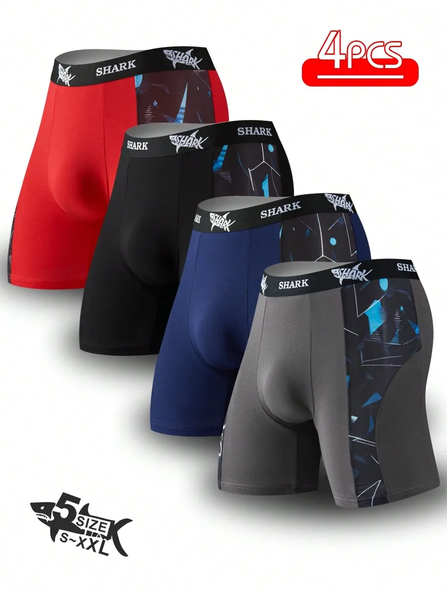 Red Spliced Mesh Boxer Shorts  – Mesh Sport Boxer Bewertung und Preis