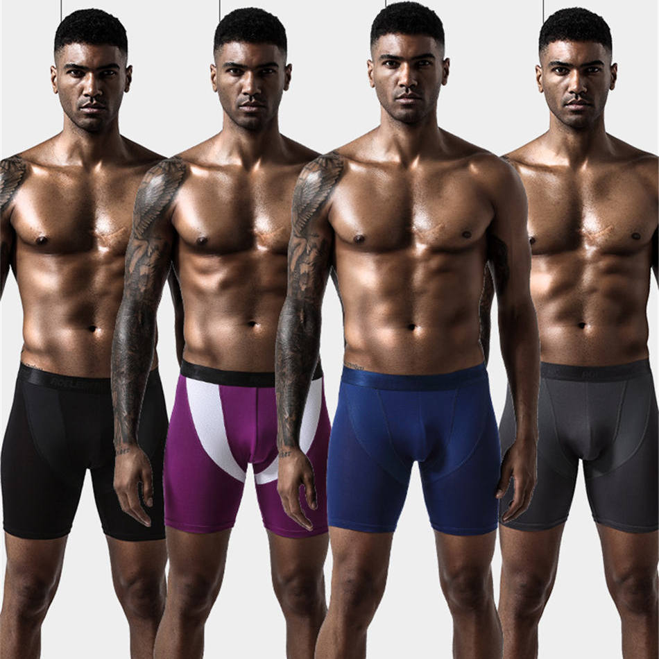 2pcs/Lot underpants leg up lon – Long Leg Trunk Men Bewertung und Preis