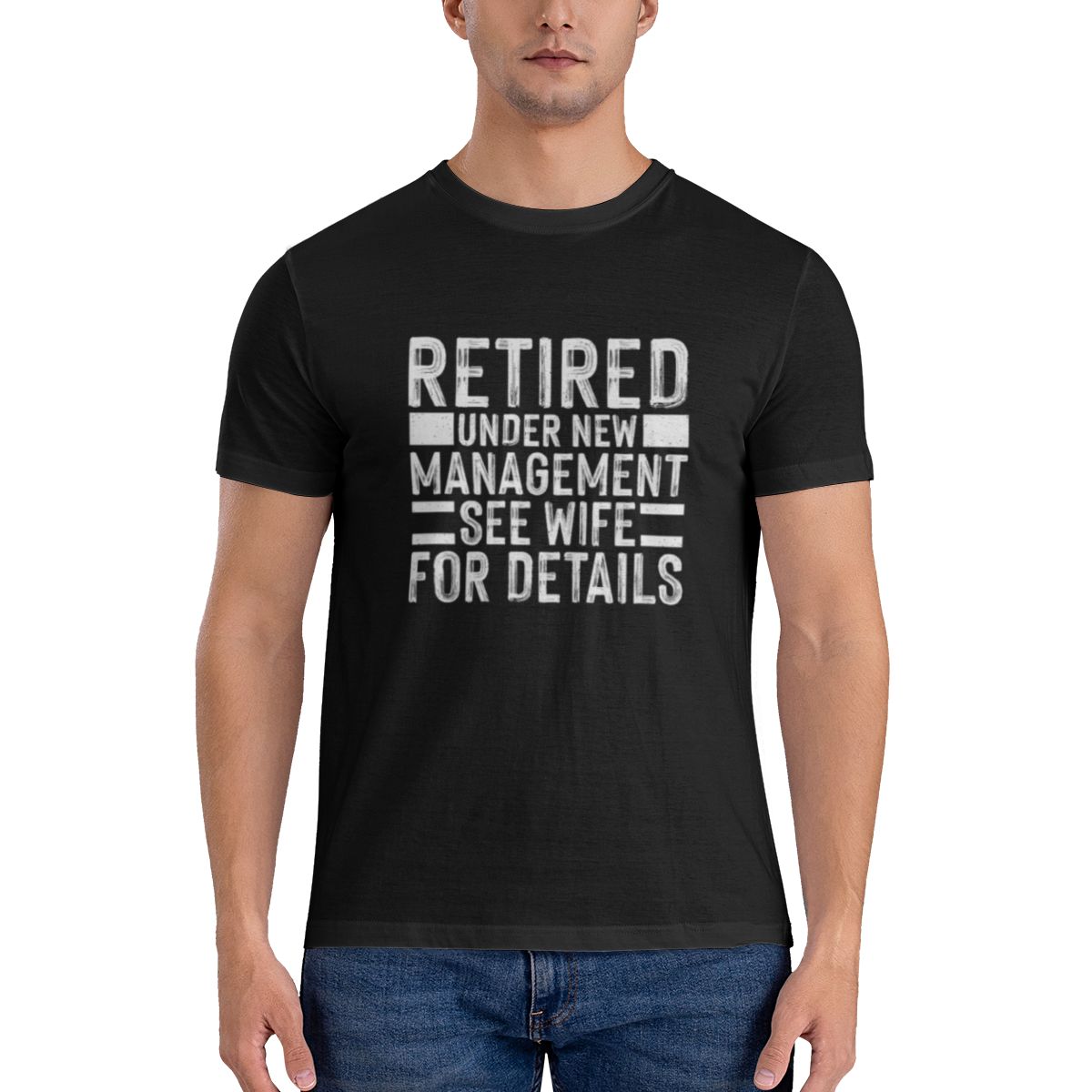 Men's Retired Under New Manage – Undershirt Crew Neck Bewertung und Preis
