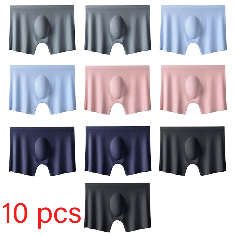 10 Pcs/Lot Men's Summer Ice Si – Boxer Shorts Modal Bewertung und Preis