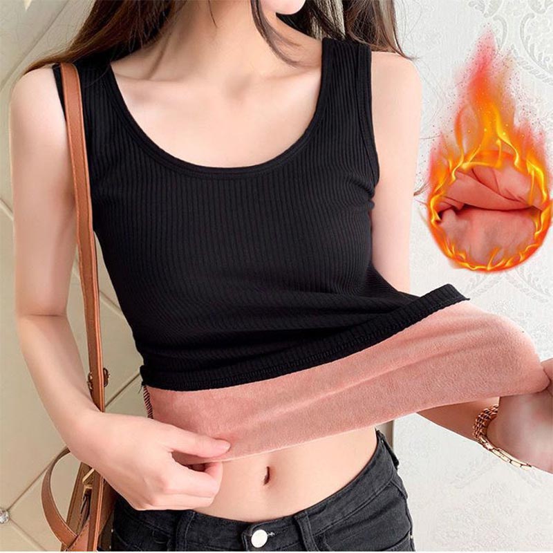 Thermal Vest Women Sexy Winter – Undershirt Crew Neck Bewertung und Preis