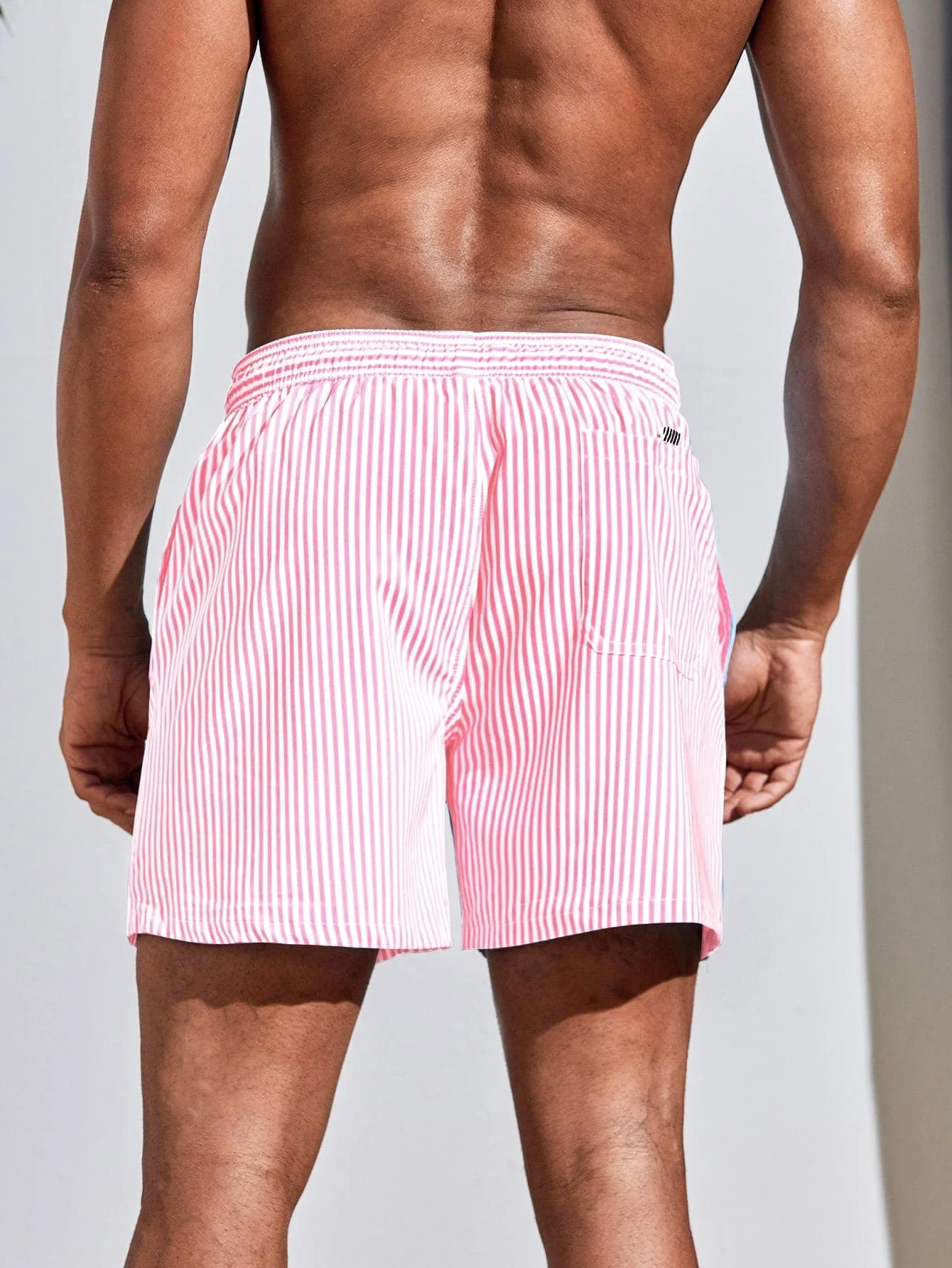 Men Vertical Striped Drawstrin – Bamboo Fiber Trunk Bewertung und Preis