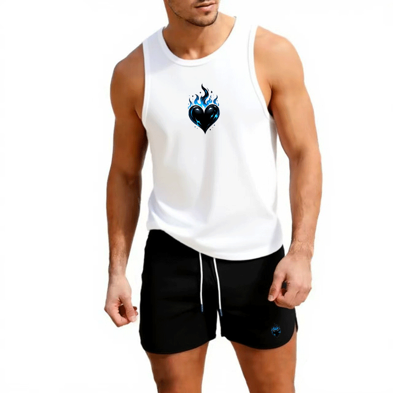 Fitness loose men tank top  sl – Sleeveless Undershirt Bewertung und Preis