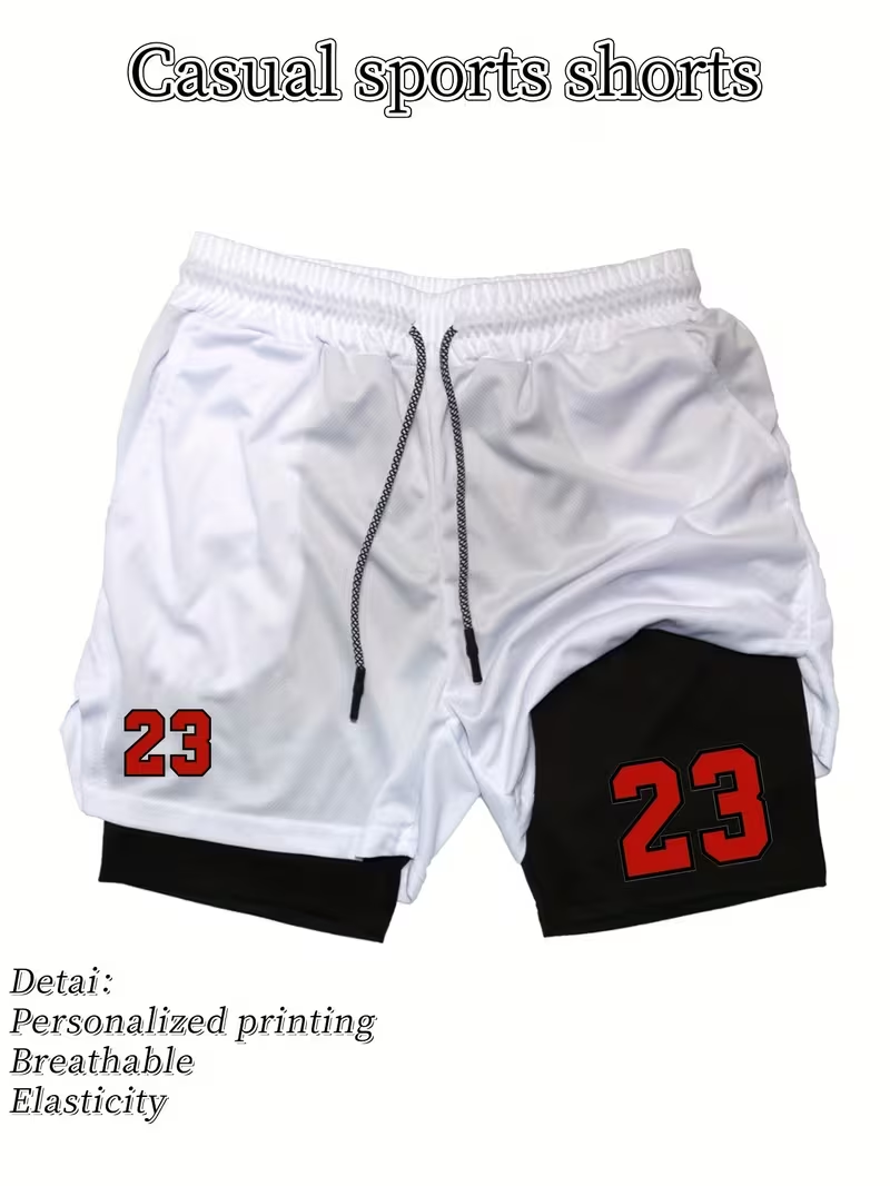 2026 New Men's Quick-Dry Doubl – Compression Shorts Athletes Bewertung und Preis