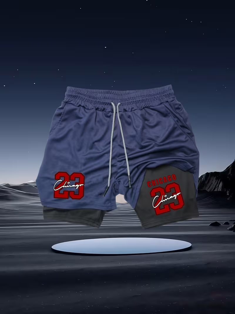 2026 New Men's Quick-Dry Doubl – Compression Shorts Athletes Bewertung und Preis