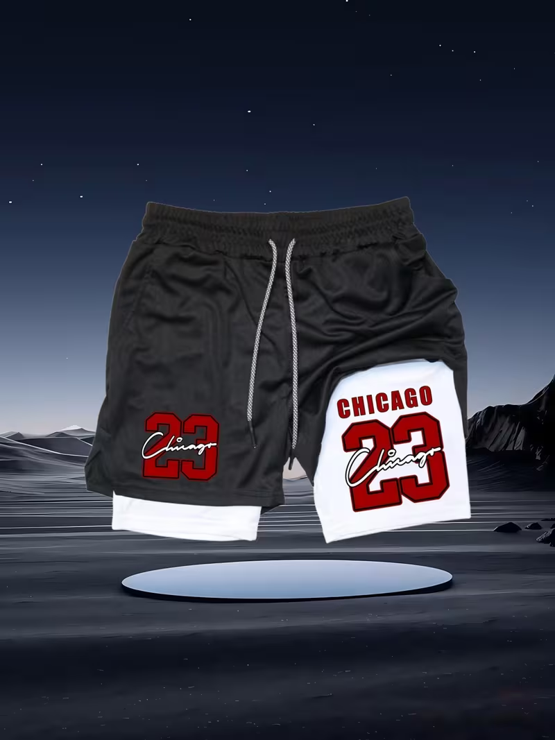 2026 New Men's Quick-Dry Doubl – Compression Shorts Athletes Bewertung und Preis