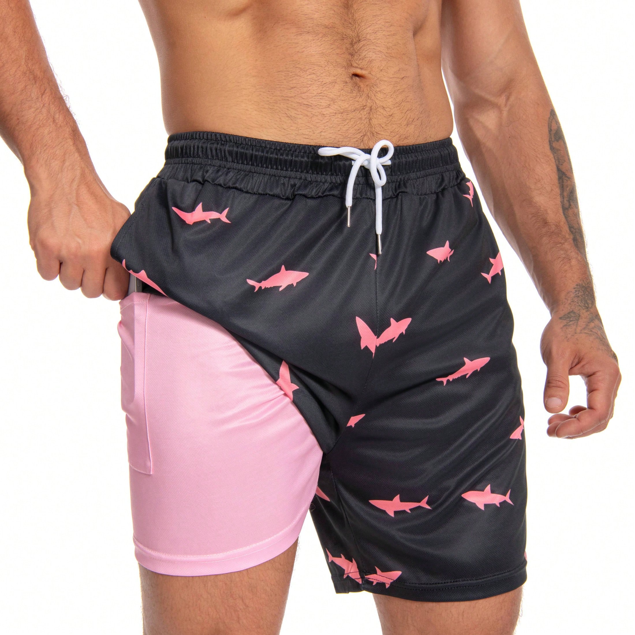 Mens Swim Trunks With Compress – Trunk Breathable Men Bewertung und Preis