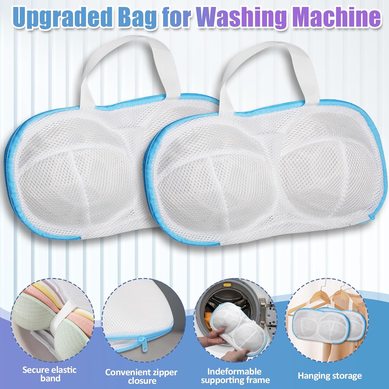 2-Pack Bra Wash Bags- Non-Defo – Multi Pack Underwear Bewertung und Preis