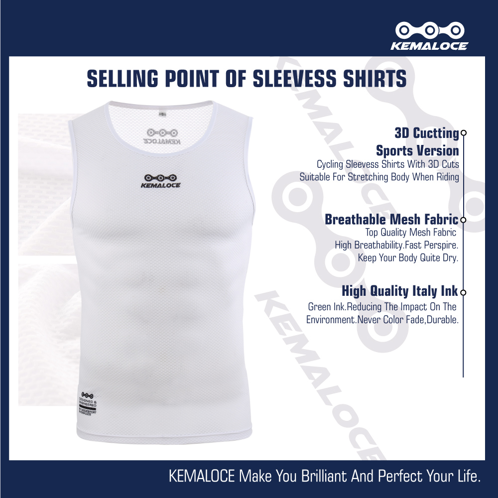 KEMALOCE Cycling Base Layer Sl – Sleeveless Undershirt Bewertung und Preis