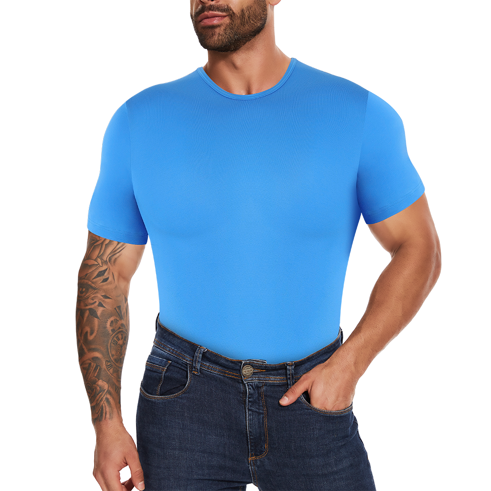 Short Sleeve Full Body Shaper  – Undershirt Crew Neck Bewertung und Preis