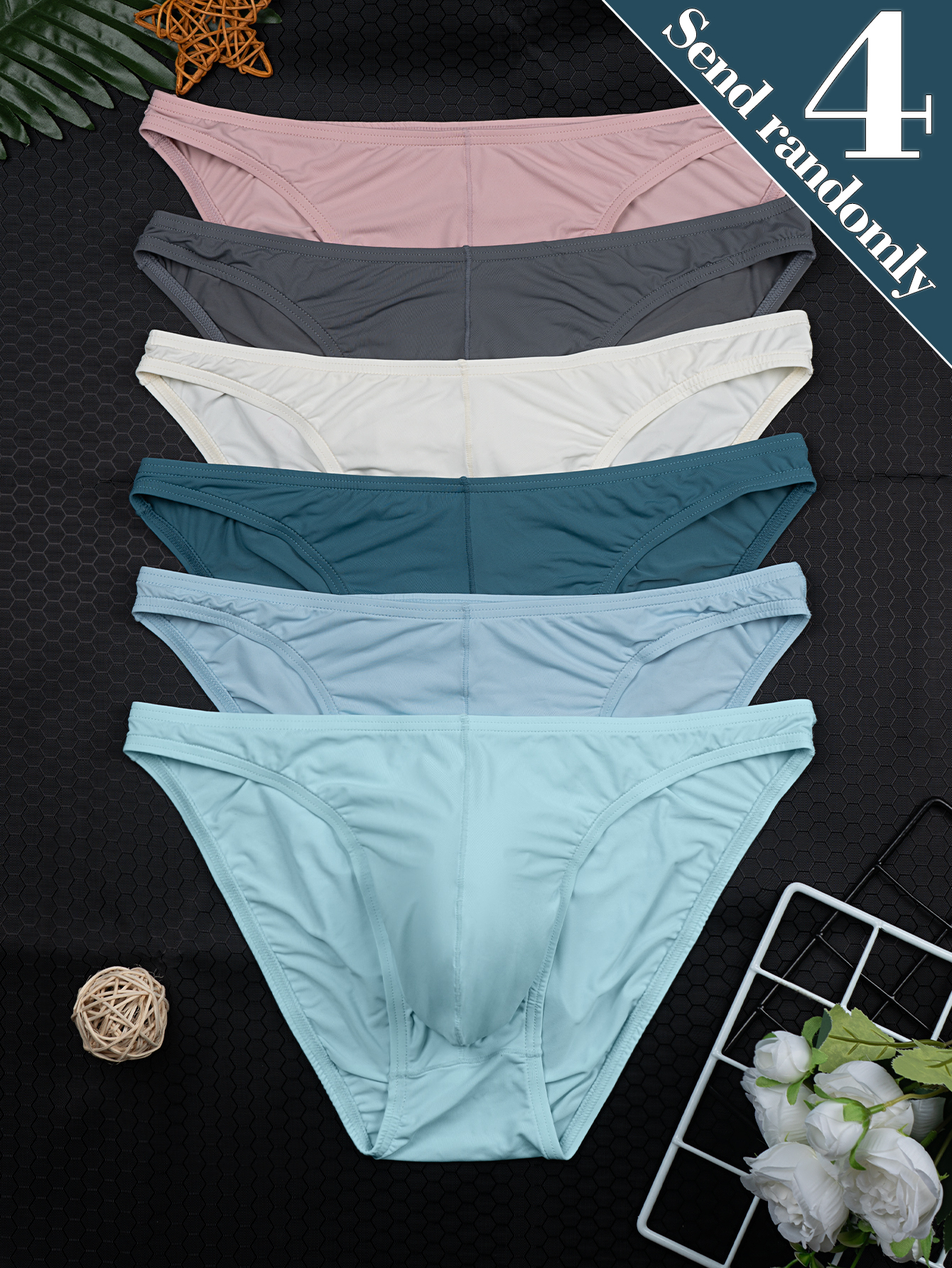 4-Pack Random Color Men's New  – Multi Pack Underwear Bewertung und Preis
