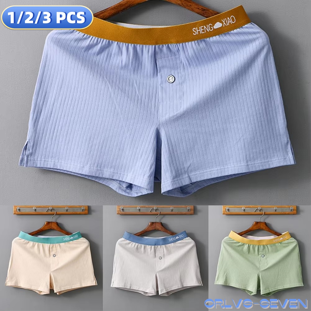 1/2/3 PCS Men's Panties Cotton – Boxer Shorts Modal Bewertung und Preis