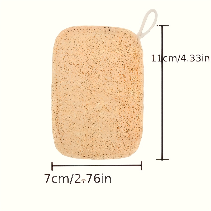 6pcs Natural Loofah Exfoliatin – Bamboo Fiber Trunk Bewertung und Preis