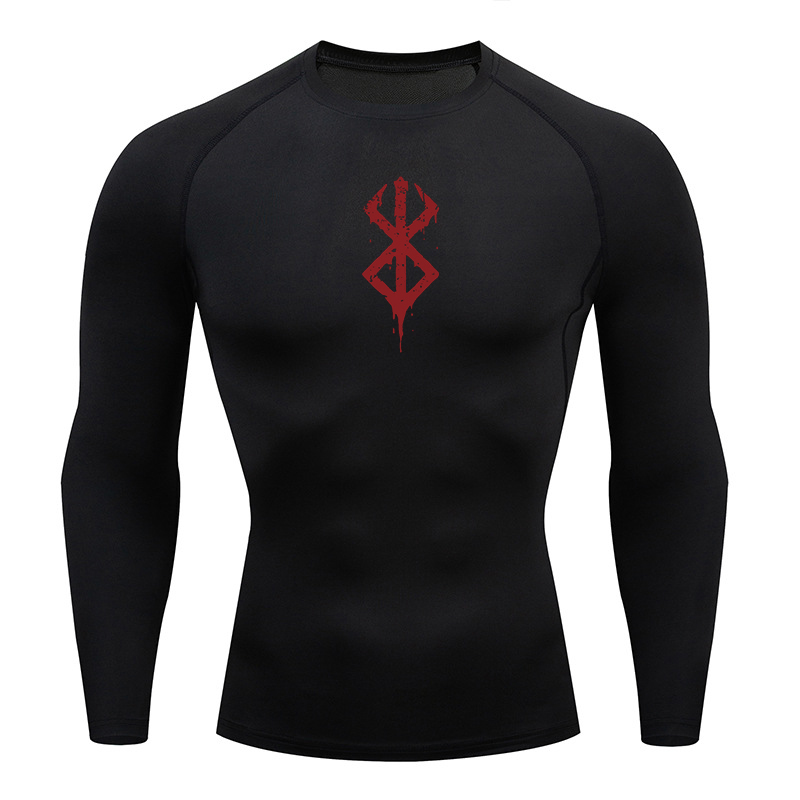 Men's Print Long Sleeve Compre – Base Layer Top Bewertung und Preis