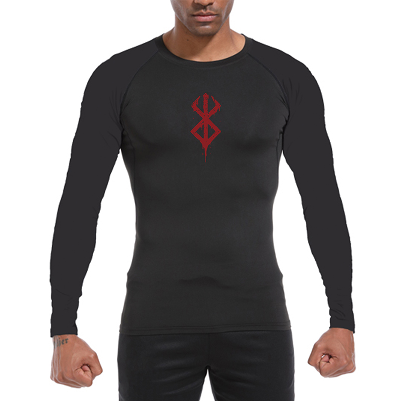 Men's Print Long Sleeve Compre – Base Layer Top Bewertung und Preis