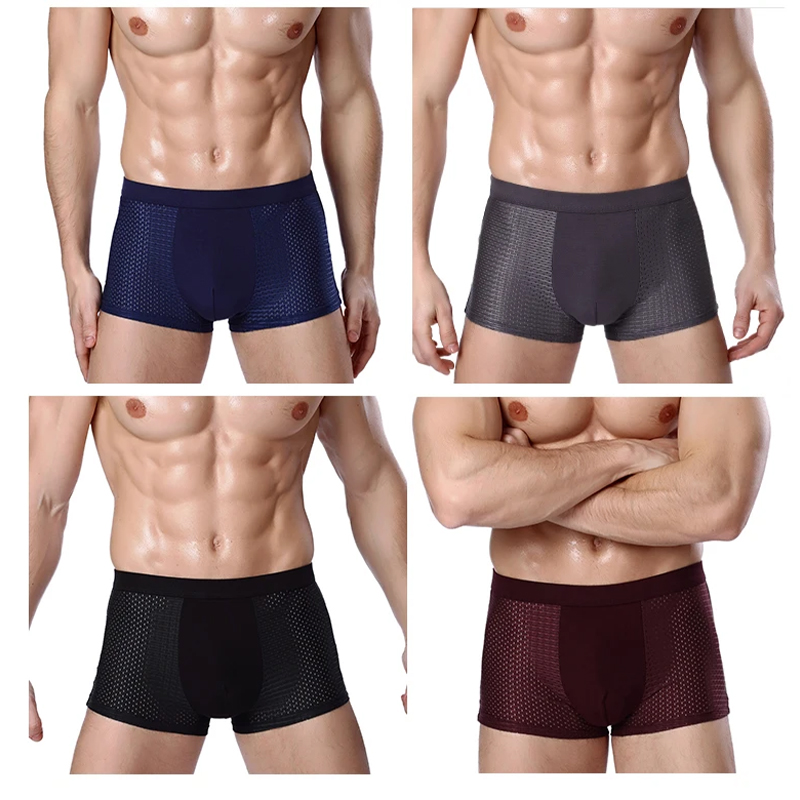 L-8XL Plus Banboo Fiber Men Un – Boxer Shorts Modal Bewertung und Preis