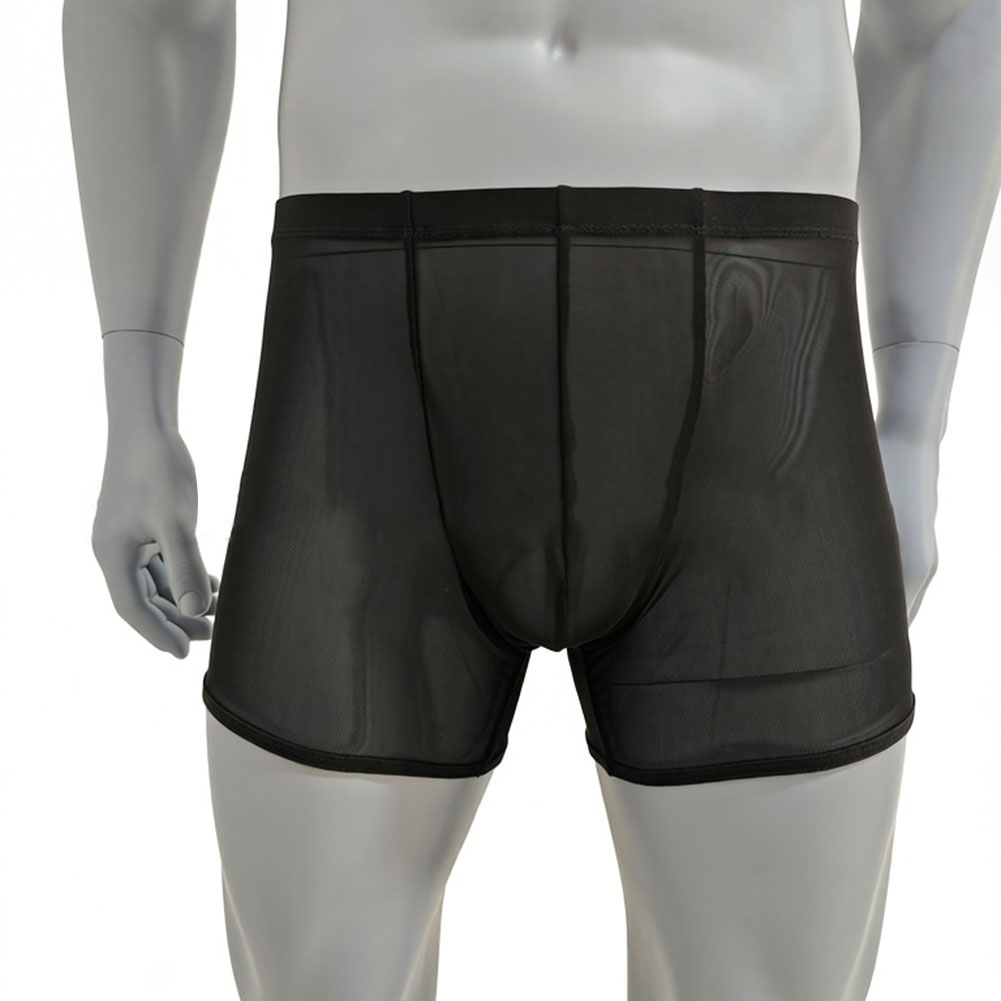 Men Mesh See-through Ultra-thi – Long Leg Trunk Men Bewertung und Preis