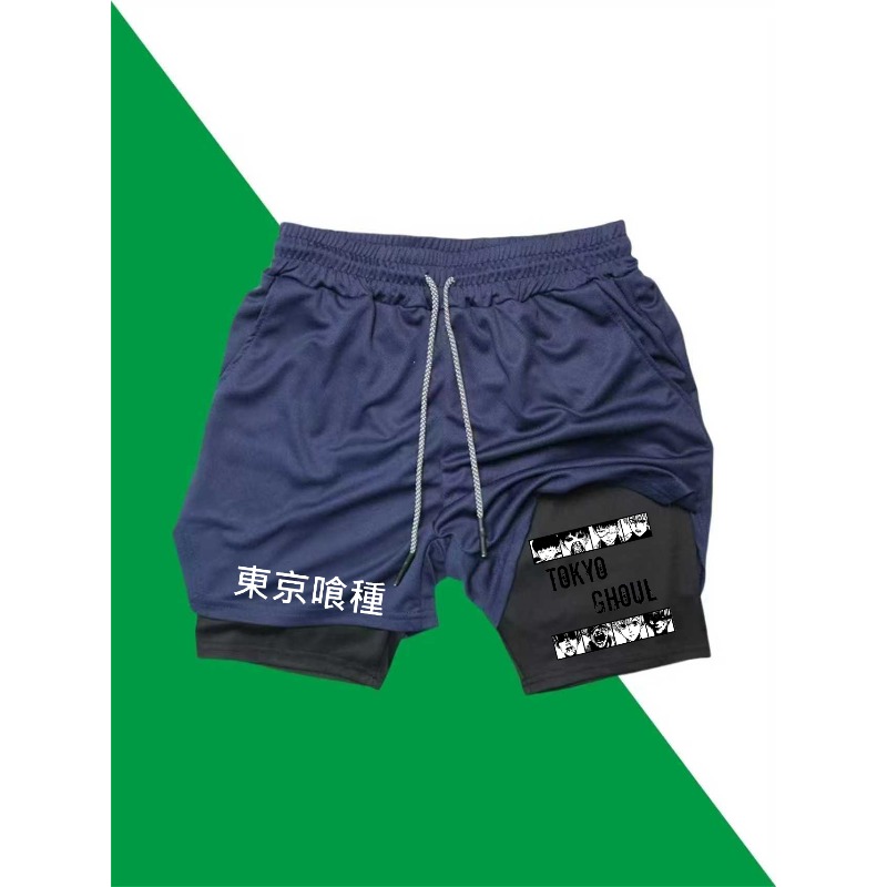 Tokyo Ghoul Print 2in1 Running – Compression Shorts Athletes Bewertung und Preis