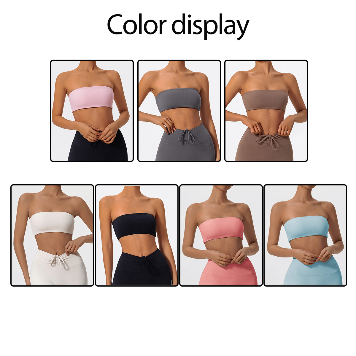 Strapless Sports Bra Gym Crop  – Quick Dry Underwear Bewertung und Preis