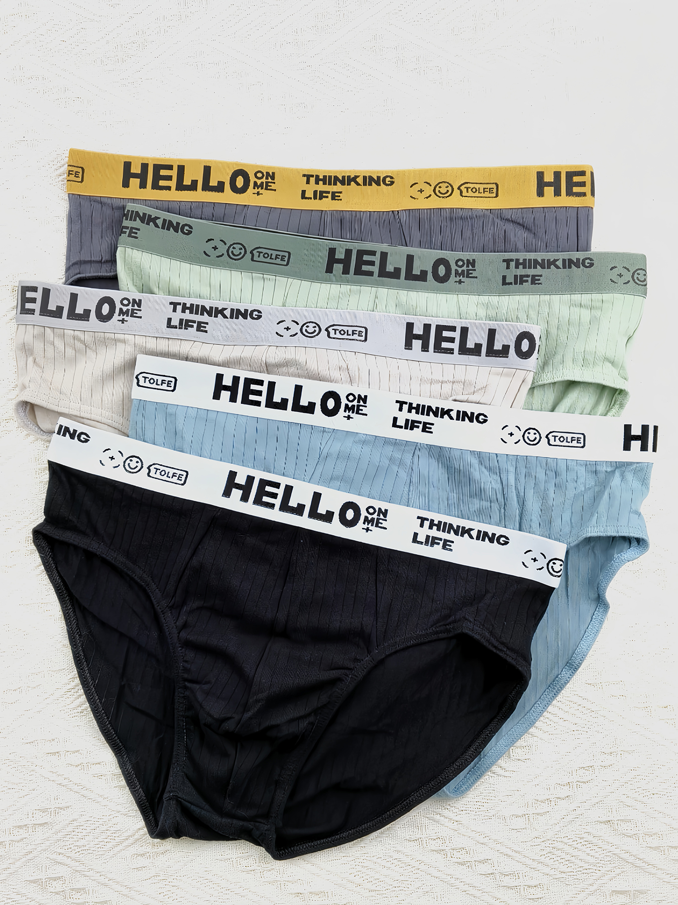 5-Pack Men's Cotton Briefs wit – Multi Pack Underwear Bewertung und Preis