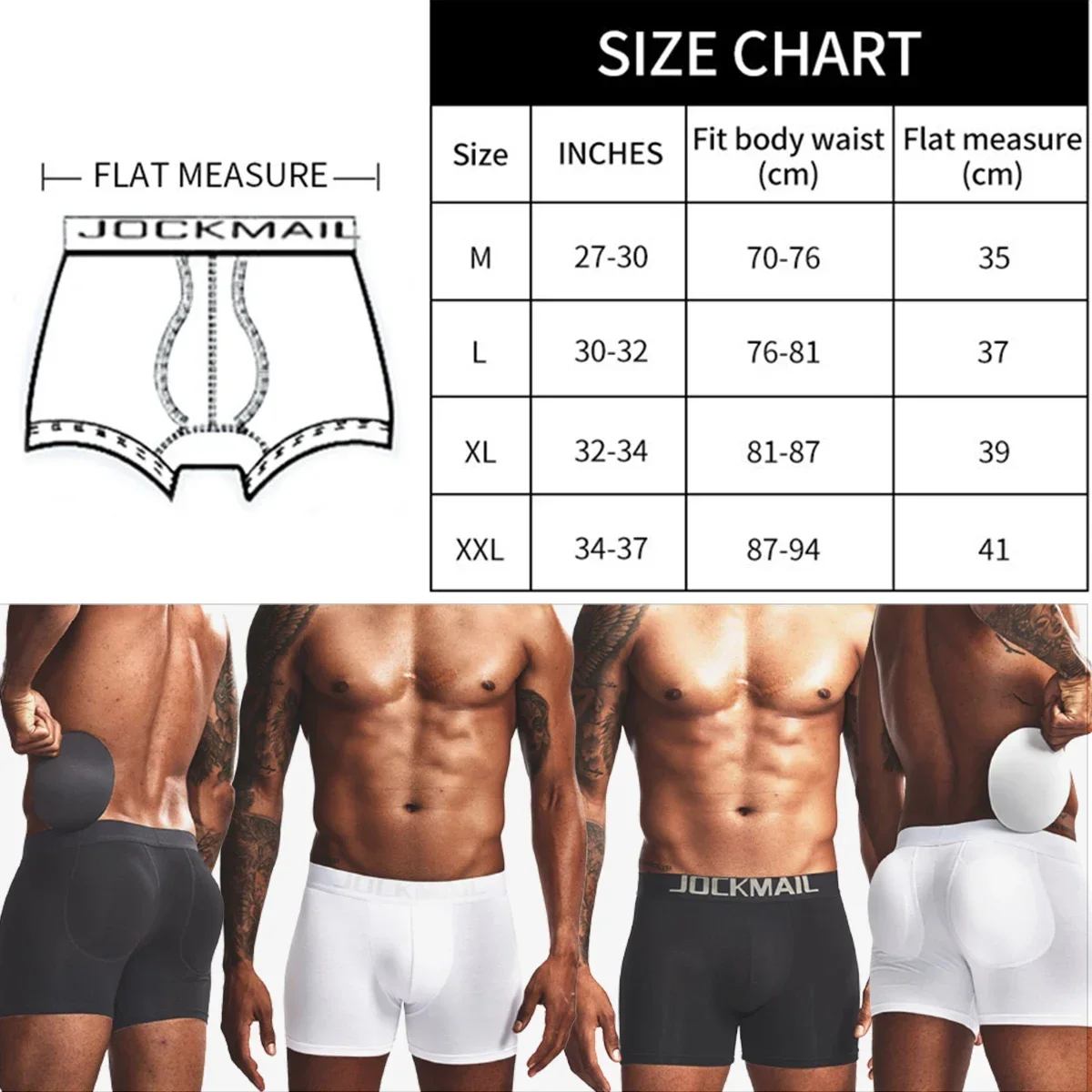 Men Comfortable Cotton Butt Li – Boxer Brief Pack Cotton Bewertung und Preis