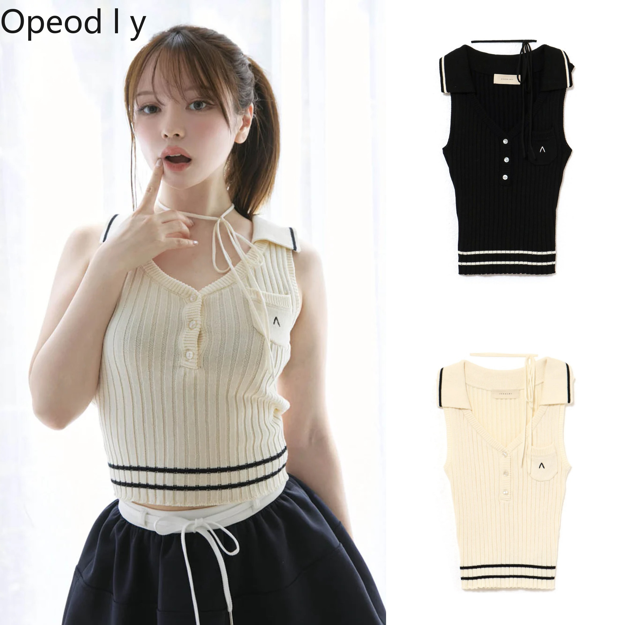 Japanese Sweet Lapel Twist V-n – Suspender Tank Top Bewertung und Preis