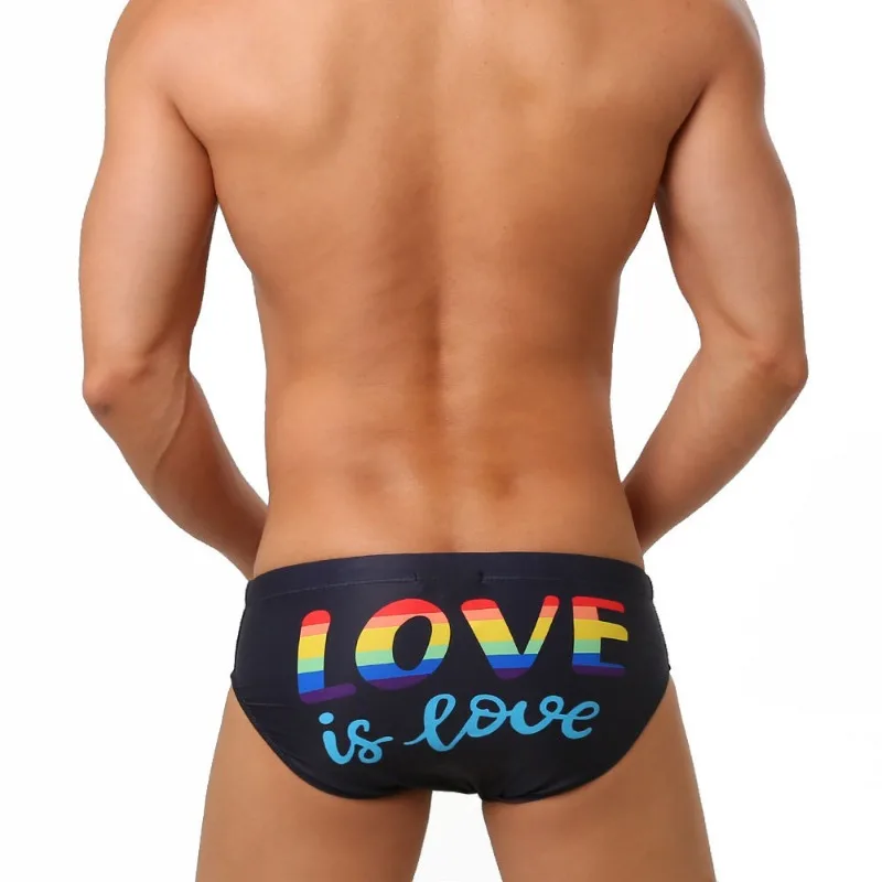 Sexy Swimming Trunks Men's Gra – Trunk Breathable Men Bewertung und Preis