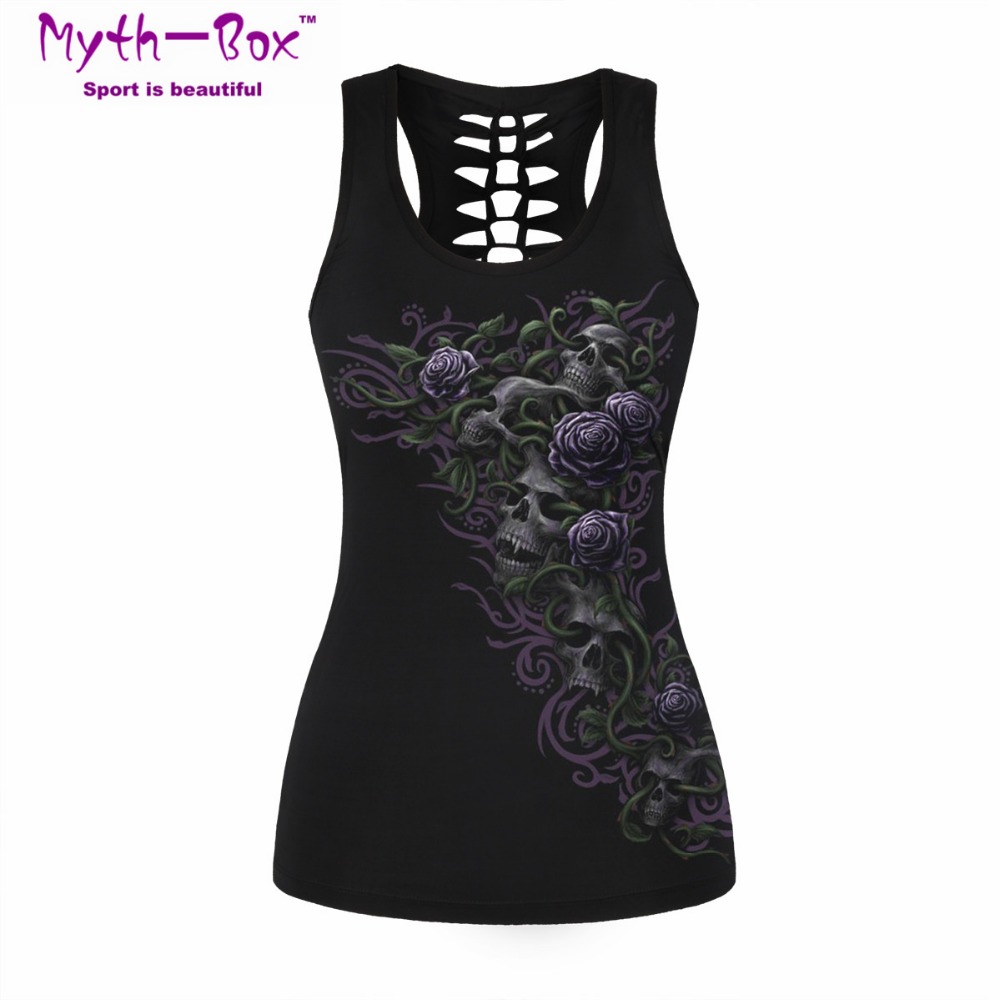 Women Sport Vest Bad Cat Print – Sleeveless Undershirt Bewertung und Preis