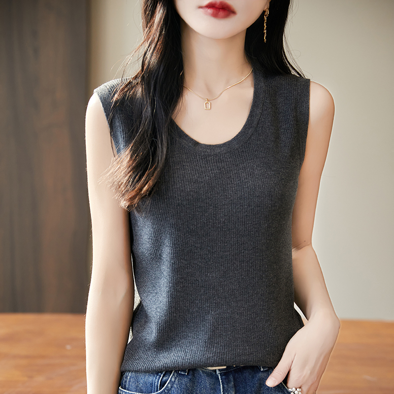WinvyNee Women Deep Crew Neck  – Tank Top Ribbed Bewertung und Preis